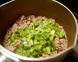 あると便利！生姜風味ピーマン入り肉味噌作り方4写真