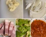 ベーコンと アボカドの トマトスパゲティ作り方2写真