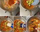 ベーコンと アボカドの トマトスパゲティ作り方6写真