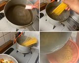 ベーコンと アボカドの トマトスパゲティ作り方7写真