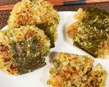 ご飯と青海苔のお焼き★朝ご飯★作り置き作り方5写真