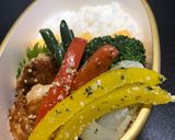 彩り野菜のジェノベソース和え弁当・付け合作り方7写真