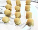 こねて焼くだけ ピンクのスノーボール作り方6写真