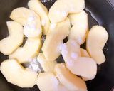 簡単！フライパンで焼きりんご作り方2写真