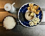 ラーメン塩昆布チーズおにぎり作り方1写真