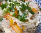 さきいかで炊き込みご飯作り方10写真