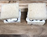 ブルーベリーシロップ漬けで食パンケーキ作り方7写真