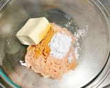 簡単つくねの野菜蒸し作り方3写真