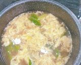めっちゃ速い！時短♥レタスの卵スープ作り方5写真