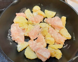 うちの最強時短おかず！鶏ポテトマヨ作り方4写真