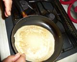 バナナとカスタードのクレープ作り方13写真
