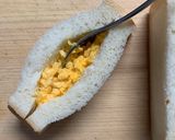 厚切り食パンで作る、たっぷりたまごサンド作り方5写真