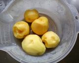 タケノコ入り和風マッシュポテト作り方1写真