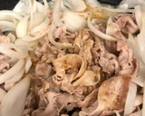 簡単！新玉ねぎと☆豚バラの炒め煮♪作り方10写真