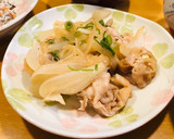 簡単！新玉ねぎと☆豚バラの炒め煮♪作り方15写真
