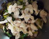 チキンと野菜の梅肉昆布和え作り方5写真