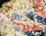 鮭のネギ味噌チーズ焼き作り方2写真