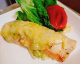 鮭のネギ味噌チーズ焼き作り方6写真