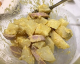 じゃがいもと魚肉ソーセージのカレーマヨ作り方4写真