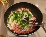男料理　ウインナーand野菜のお手軽丼作り方6写真