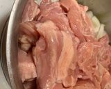 鳥のピリカラ生姜煮作り方1写真