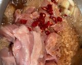 鳥のピリカラ生姜煮作り方2写真