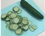 普段使いのひやむぎサラダ作り方1写真