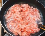 焼き大根と牛肉の甘辛炒め作り方1写真