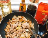 焼き大根と牛肉の甘辛炒め作り方7写真
