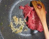 ミートソース風カレーパスタ作り方3写真