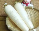 リカちゃん♡手羽先と大根(梅酒照り煮)作り方1写真
