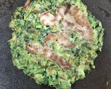 小松菜大量消費！小松菜deお好み焼き作り方6写真