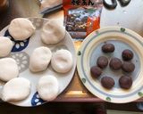 だんご粉で芝餅♫おうち時間楽しく♫作り方3写真
