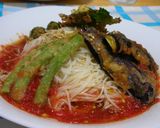 トマトで★ぶっかけ天ぷらそうめん作り方4写真