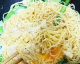 小松菜とベーコンのかんたんカルボナーラ作り方4写真