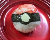 モンスターボールおにぎり作り方4写真