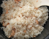 簡単鮭の炊き込みご飯作り方3写真