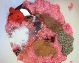 スパゲティーのハンバーグ包みトマト煮込み作り方4写真