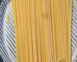 スパゲティーのハンバーグ包みトマト煮込み作り方7写真