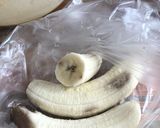バナナケーキ　重曹＋レモン汁・編作り方8写真