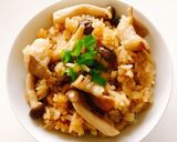 焼き肉のたれだけ♪ホルモン炊き込みご飯作り方4写真