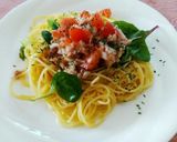 まぜまぜ簡単✨ママのトマト冷製パスタ作り方9写真