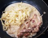 【簡単】濃厚！チーズ薫るカルボナーラ作り方7写真