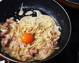 【簡単】濃厚！チーズ薫るカルボナーラ作り方8写真