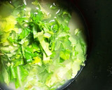 カブの葉と生姜の炊き込みご飯✅作り方4写真