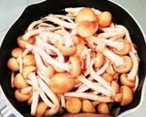 水から☆アゴと昆布だしのなめこの味噌汁作り方3写真
