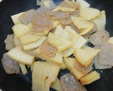 ＊筍とこんにゃくの炒めもの＊鰹節まぶし作り方6写真