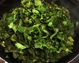 大根の葉の甘辛炒め作り方1写真
