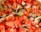 濃厚♪ずわい蟹のトマトクリームパスタ作り方3写真