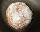 ダッチオーブンで巨大ハンバーグ作り方7写真